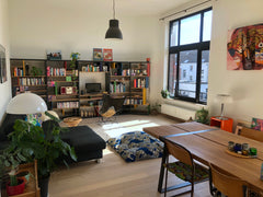 Double bedroom with private bathroom in a beautiful loft central Brussels. <br / Brussels, Belgium Private room with bathroom in loft with terrace. Private room in rental unit vacation rental 38304987