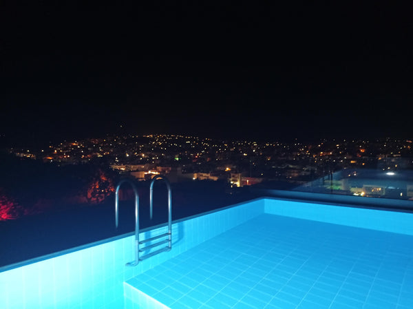 Enjoy a wonderful stay in a spacious glamping tent at the roof top of a resident  Rooftop Private Pool Glamping Tent vacation rental 657157864797863148