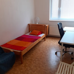 Very good for internet nomads. Fast internet - both WiFi and wired.<br />Many sp Prague, Czechia Bright room for single traveler @Prague Green Belt Private room in rental unit vacation rental 14755939