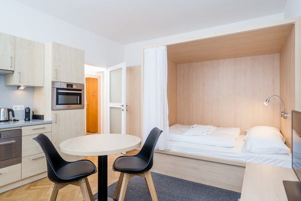 The apartments at Otto-Wagner-Platz are located in a redeveloped building, just  Vienna, Austria Cosy Studio near University Entire serviced apartment vacation rental 24299443