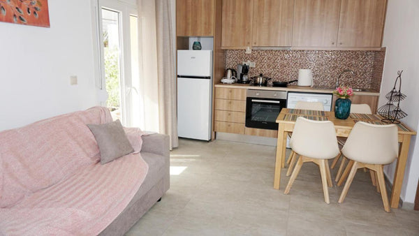 Situated in Kalamaki Heraklion, within a few steps of Kalamaki Beach, Seafront A Kalamaki, Greece Seafront apartment, ground floor Entire rental unit vacation rental 50807185