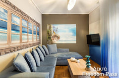 This is a modern apartment of 55 square meters in the heart of Athens historical Vorios Tomeas Athinon, Attica, Greece Afinestay at Acropolis Entire condo vacation rental 48623239