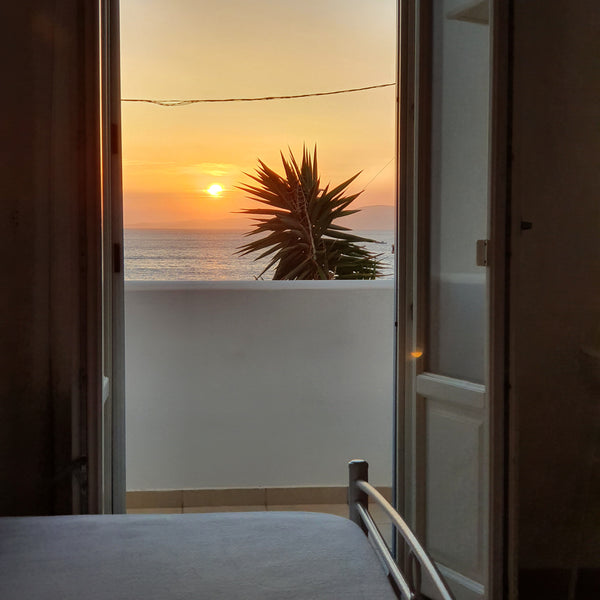 The private room has all the comforts and is in a large apartment property with  Greece Agiassos Naxos Private Room Private room in condo vacation rental 24723335