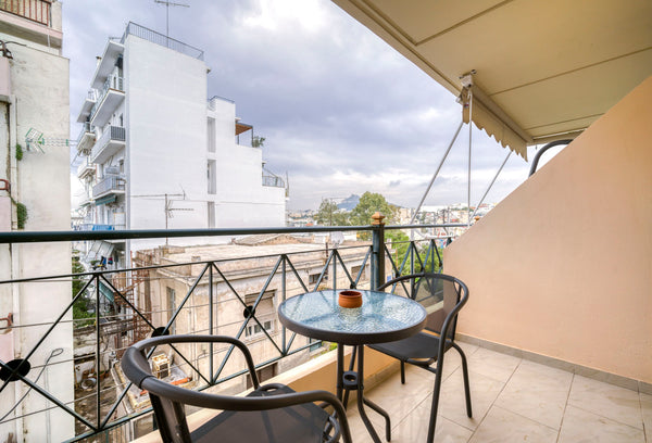 Hello world.<br />Enjoy this beautiful sunny studio,decorated with passion and l Athens, Greece Sunny apartment, view of Lykavitos and Filopappou Entire condo vacation rental 39796446