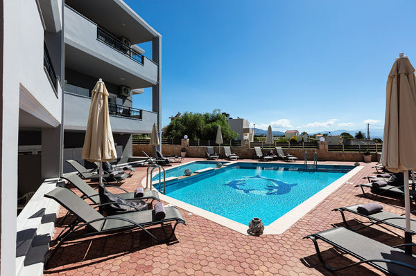 Helena's Aparthotel is located in Scaleta, 12km away from Rethymno town.<br />It Rethimnon, Greece Helena's Aparthotel -  3 Bedrooms with Pool View Entire rental unit vacation rental 46676840