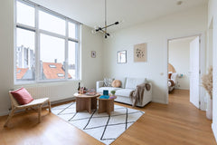 This brand new apartment is an inviting home in the heart of Brussels. <br />Enj Brussels, Belgium Sweet Inn | Welcoming 1BR Apt. in La Bascule Entire rental unit vacation rental 678656470104737489