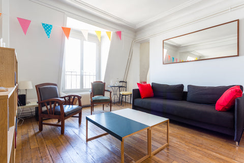 <b>The space</b><br />Our apartment, is located at the 6th and last floor of our Paris, France Appartement lumineux Batignolles Idéal famille Entire rental unit vacation rental 13874728