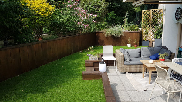 Nous louons pendant notre appartement de 100m² (2 chambres + 1 chambre bébé cond Lyon, France Lyon : appartement avec jardin et piscine Entire rental unit vacation rental 44238513