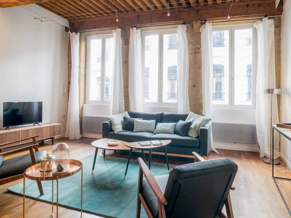 Ideally located in the heart of the peninsula in the 2nd arrondissement of Lyon,  Spacious in the heart of Lyon Entire rental unit vacation rental 51628144