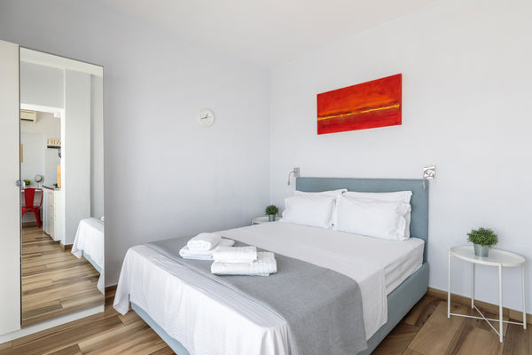 Sky Studios are penthouse apartments, with big personal balconies. The view to t Thessaloniki, Greece Sky Studio 6. Entire condo vacation rental 30056659