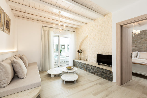 This spacious newly built King Suite is part of the brand new Hotel, Cyano few m Plakias, Greece Cyano Hotel, King Suite with Pool View Room in hotel vacation rental 28649969
