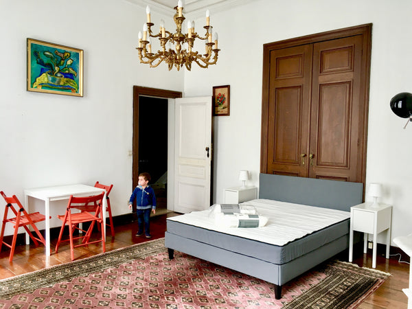 Our typical Brussels townhouse 