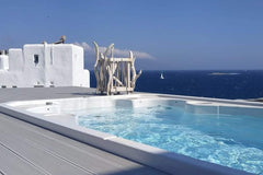 Our Villa is located in Mykonos, in the Cyclades region. Our Villa provides all   White Villa 2 Private Jacuzzi And Amazing Sunset Cycladic home vacation rental 50264359