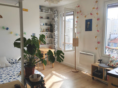 Le studio est ensoleillé, calme et très agréable à vivre. La vue sans vis-à-vis  Nice, France Charming, sunny and calm studio in Paris Entire rental unit vacation rental 23869718