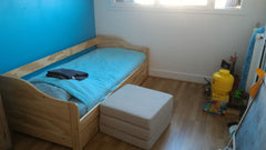 Fr/Eng. <br /><br />Chambre (2 lits simples) dans un gd appart lumineux, chaleur Paris, France Jolie chambre dans grand appartement (75019) Private room in rental unit vacation rental 21889564