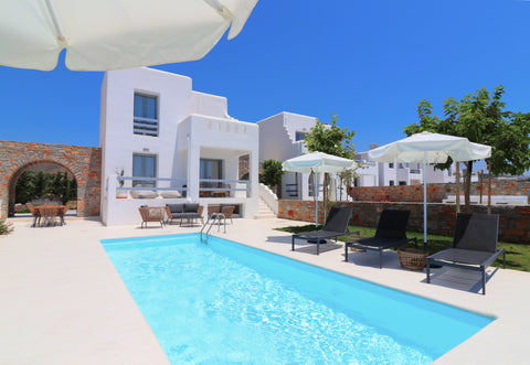 For an unforgettable vacation in Naxos, come and stay in this modern newly built Greece Villa Mia, Great Panoramic Sea View, Private Pool Entire villa vacation rental 50450938