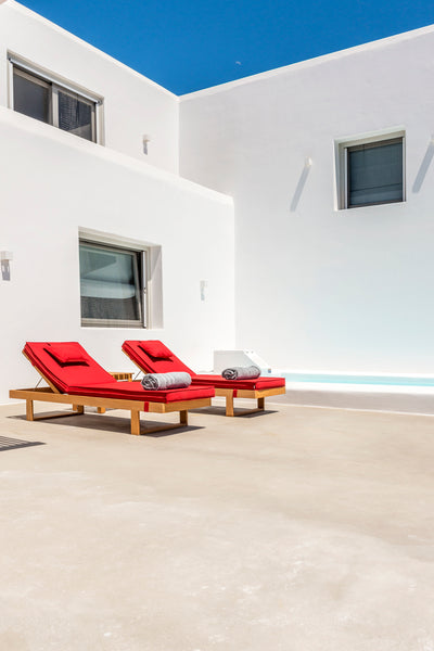 Our Tinos Suite is a romantic Suite featuring a modern bedroom with an en-suite  Greece O Lofos TINOS Suite in Agios Stefanos w/seaview Room in boutique hotel vacation rental 13636371