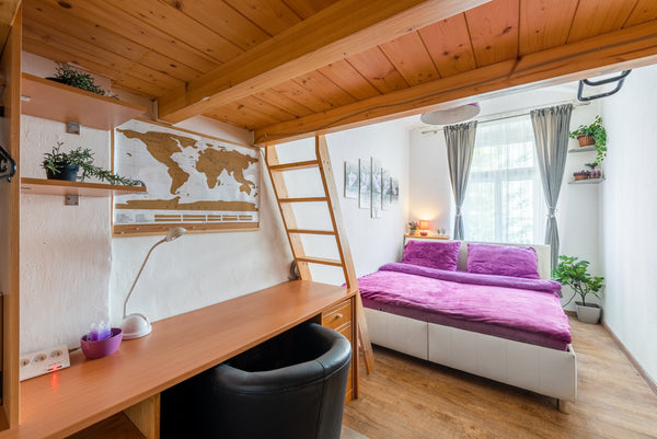 The flat is located 4 stops (8 min) from Wenceslas sq. and 8 stops (15 min) from Prague, Czechia Private flat 45 m²: Žižkov (wifi/Netflix/guides) Entire rental unit vacation rental 51265160