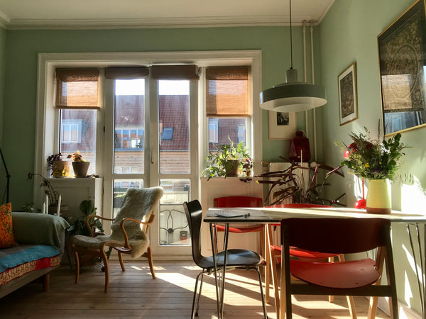 Experience Danish 'hygge' and privacy in this colorful and fully furnished flat  Copenhagen, Denmark Cosy, colorful flat well-connected to the centre Entire rental unit vacation rental 41809718