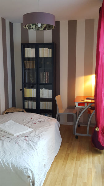 Chambre pour un seul voyageur, dans logement moderne habité par moi-même et mon  Lyon, France Room+terrasse+cuisine partagée halleT.Garnier ENS Private room in condo vacation rental 13147531