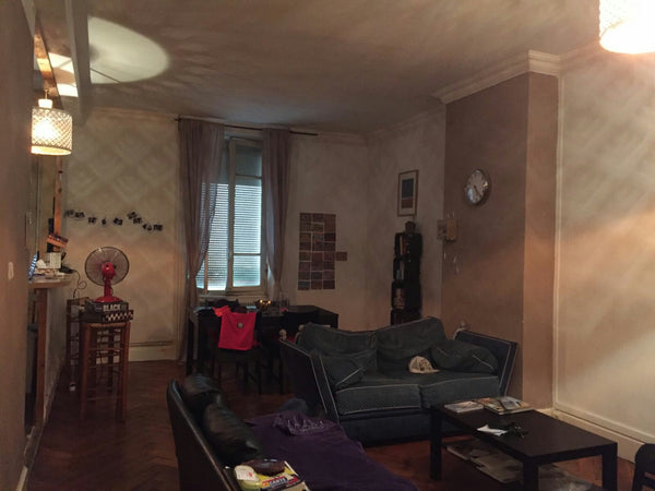 Appartement avec 2 chambres de 20m² dont une à louer pour le mois de septembre.  Valence, France Chambre dans grand appartement Guillotière Private room in rental unit vacation rental 20760123