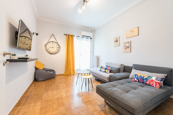 The apartment is located in the area of Ampelokipoi, at the foot of Lycabettus H Zografou, Greece Gorgeous & Modern Apartment at Ampelokipi Metro Entire rental unit vacation rental 35179082