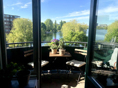 Betagende udsigt over søerne i hjertet af København.<br />Bo centralt men roligt  Smuk udsigt over søerne i stor central bolig i Kbh Entire condo vacation rental 50372136