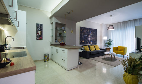 A brand new comfortable 80 sq.m.two bedrooms apartment with spacious living room East Attica Regional Unit, Greece Caryatid - Brand new apartment in historic center Entire rental unit vacation rental 15432240