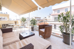 Newly renovated 4th floor apartment of 54m2 with two bedrooms, self contained op Athens, Greece CENTRAL  APARTMENT 2' TO METRO Entire rental unit vacation rental 36877251