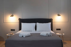 Ground floor , 2-3 guests ,double bed 150-180cm wide & extra bed available upon  GR Plaka Arch Suites-Junior Suite Room in boutique hotel vacation rental 53353381