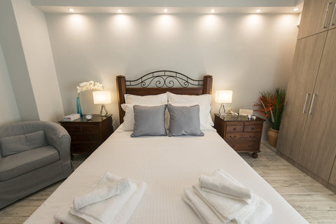 A pristine, modern and elegant 3rd floor (4th U.S.),  50m2 apartment, fully air- Athens, Attica, Greece ABC Apartment Entire rental unit vacation rental 16983505