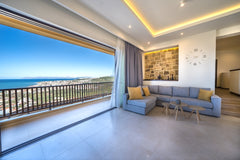 Golden View Villa Chania is a luxury holiday rental located at the highest point Chania, Greece Golden Seaview Villa, 800m From Platanias Beach Entire villa vacation rental 34496577