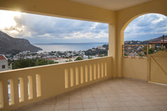 A comfortable low-ceilinged fully equipped studio (48 sm) at the area of Ag. Pan Greece Bright Cozy House Entire rental unit vacation rental 17650190