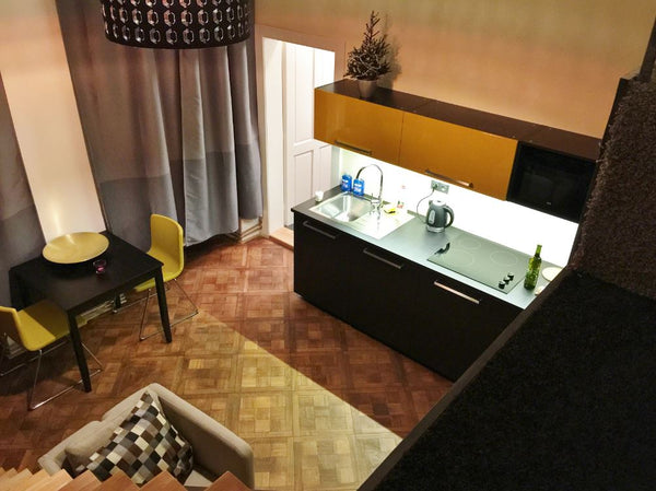 Parking 16€ per day,<br />Brand new studio at amazing old Prague TownHouse. All   P2 CharlesSq.Art & Deco METRO2min Private room in rental unit vacation rental 8354324