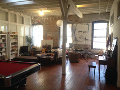 The room is in a beautiful large artist loft in the heart of Williamsburg (right New York, NY Loft in Brooklyn · 1 bedroom · 1 bed · 2 baths Private room in loft vacation rental 11102591