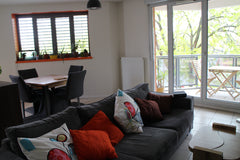 Spacious apartment ( 66m2 ) very bright with balcony shaded by a large tree.<br  Lyon, France Spacious, bright and quiet Entire rental unit vacation rental 12789611