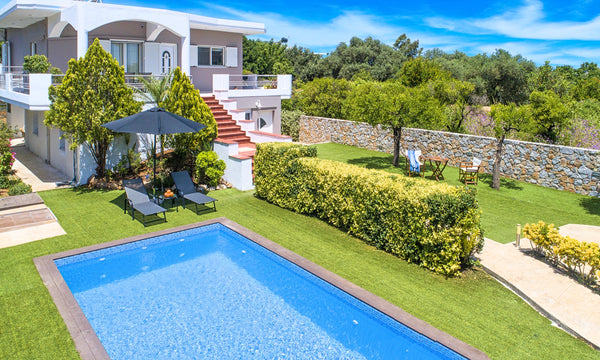 A recent renovation gave a fresh look and an elegant atmosphere where the distin London, United Kingdom Chania City Villa Heated Pool Entire villa vacation rental 43496784