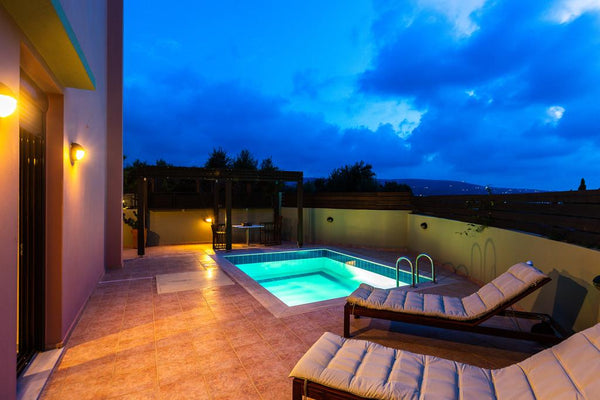 This villa has a lovely outside area, with a private swimming pool.It is situate Crete, Greece Suite with Private Pool Entire rental unit vacation rental 44472576