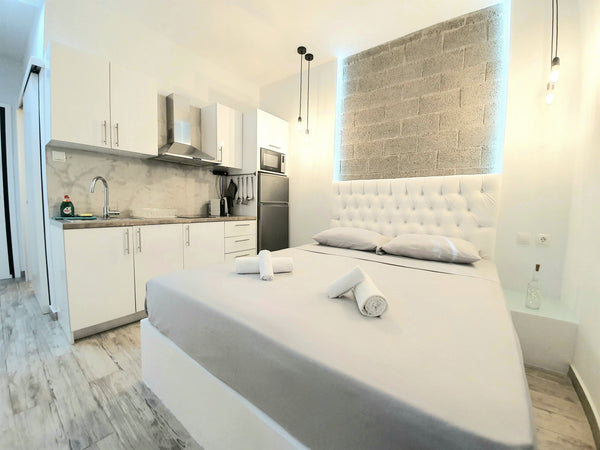 This deluxe 24m² studio is full equipmented, it has free access to Netflix, 100m GR Lux studio 11 with yard in the heart of Athens Entire rental unit vacation rental 33426930