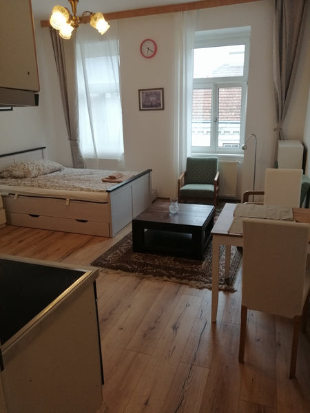 Es ist eine Altbauwohnunh in einem Jahrhundertwende Haus auf 3.Stock mit einem L Vienna, Austria wohnen bei Stadthalle Entire condo vacation rental 51462011