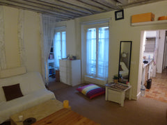 Kitchen with all equipments (micro wave heaven, washing machine...)<br /><br />< Paris, France Charming flat in Beaubourg Entire rental unit vacation rental 10347142