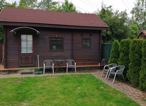 Beautiful quiet place in Prague. <br />For our guests' free access table tennis. Prague, Czechia New wooden cottage in Prague Entire guesthouse vacation rental 906369