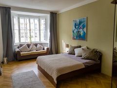 This 3-bedroom apartment has been completely renovated and refurnished in a fres Prague, Czechia New apartment for 2-7 w/balcony - 3 large bedrooms Entire rental unit vacation rental 33570509