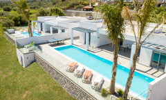 This stunning newly built villa has the best location ever! A five minute walk t Rhodes, Greece New Lux  Seaview Villa- Huge Pool-Close to Village Entire home vacation rental 43014944