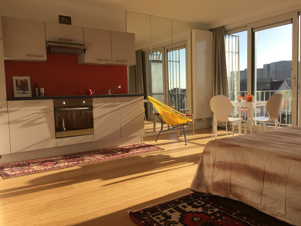 Wonderfull studio, completely renovated, with a lot of light, silent, small terr Maastricht, Netherlands Historical centre, panorama studio Entire condo vacation rental 10605926