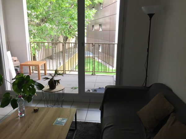 Superbe T2 de 41m2 avec garage et terrasse. Cet appartement est l’endroit idéal  Bron, France Spacieux T2 pour couple Entire rental unit vacation rental 39982581