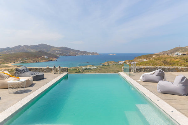 Blending in with the pristine Cycladic landscape, the 2 bedroom house and the lo  Cloud Nine Ftelia 2 Entire villa vacation rental 592442714234409456