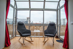 Apartment with public transport node for anywhere in Paris in 15 minutes! Very b  Completely new flat -  terrace - subway 1,2,6,9,A Entire loft vacation rental 19363246