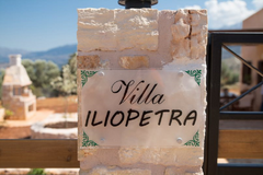 Villa Iliopetra is located in the Megala Chorafia of Chania, in the Kafe distric  Iliopetra Villa Entire villa vacation rental 50785346