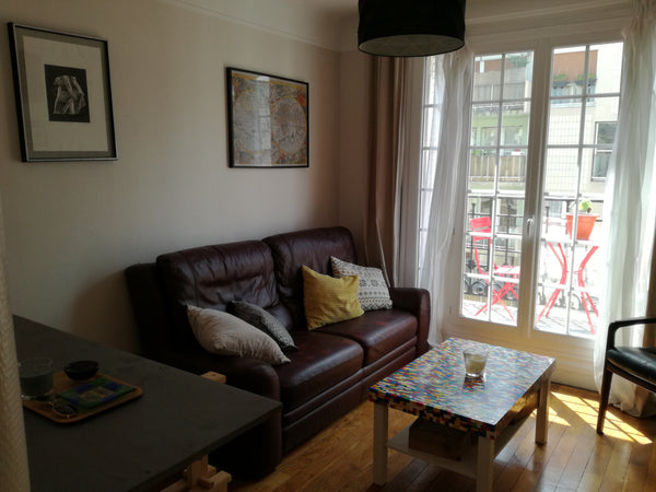 Lovely flat of 41m2 in the 18th arrondissement, close to the aera of the Batigno Paris, France Nice flat and its balcony in the 18th quarter Entire rental unit vacation rental 19901041